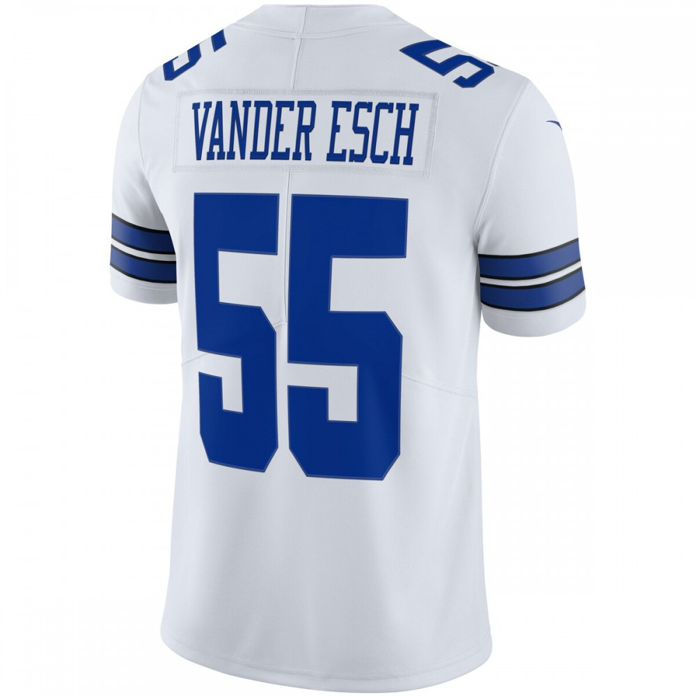 Leighton Vander Esch Dallas Cowboys Nike Vapor Limited Player Jersey - White-Profan Arena
